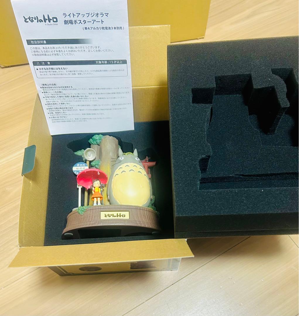 スタジオジブリ となりのトトロ ライトアップジオラマ 劇場ポスターアート