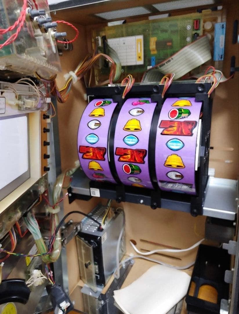 パチスロ 4号機 北斗の拳 拳王パネル 実機 初代 不要機付属 動作良好