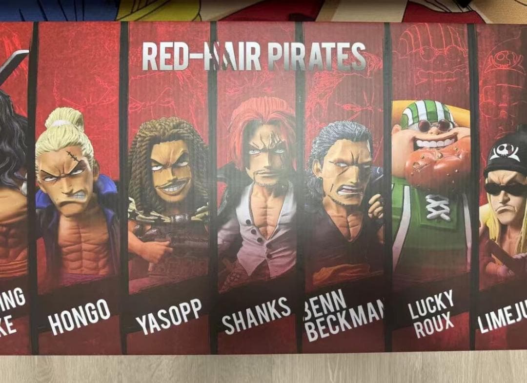 ワンピース YZ 赤髪海賊団 9点 ガレージキット ガレキ スタチューフィギュア