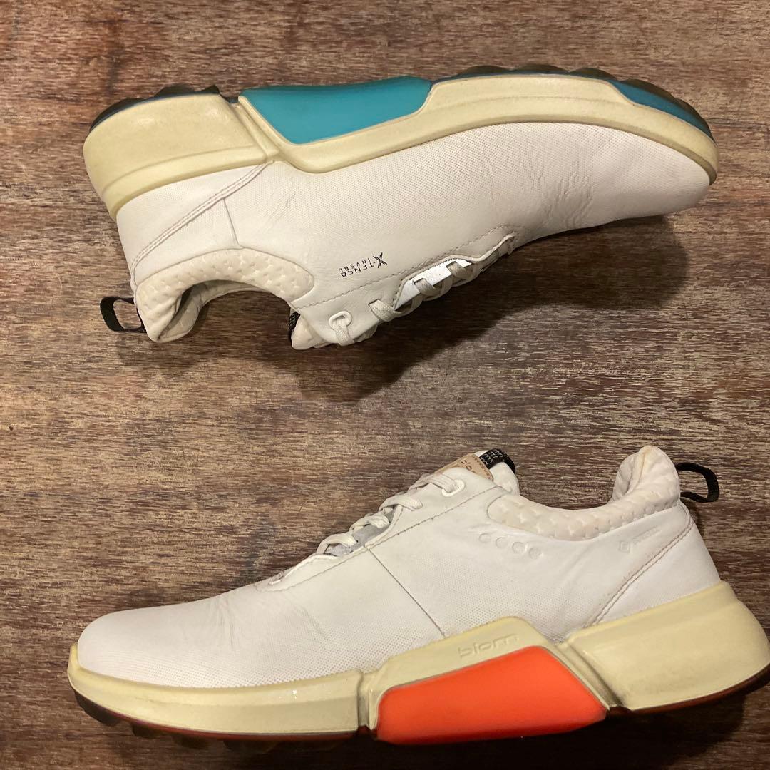 エコー ゴルフシューズ スパイクレス 24.5cm バイオム ハイブリッド4