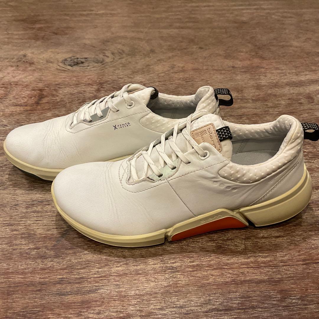 エコー ゴルフシューズ スパイクレス 24.5cm バイオム ハイブリッド4