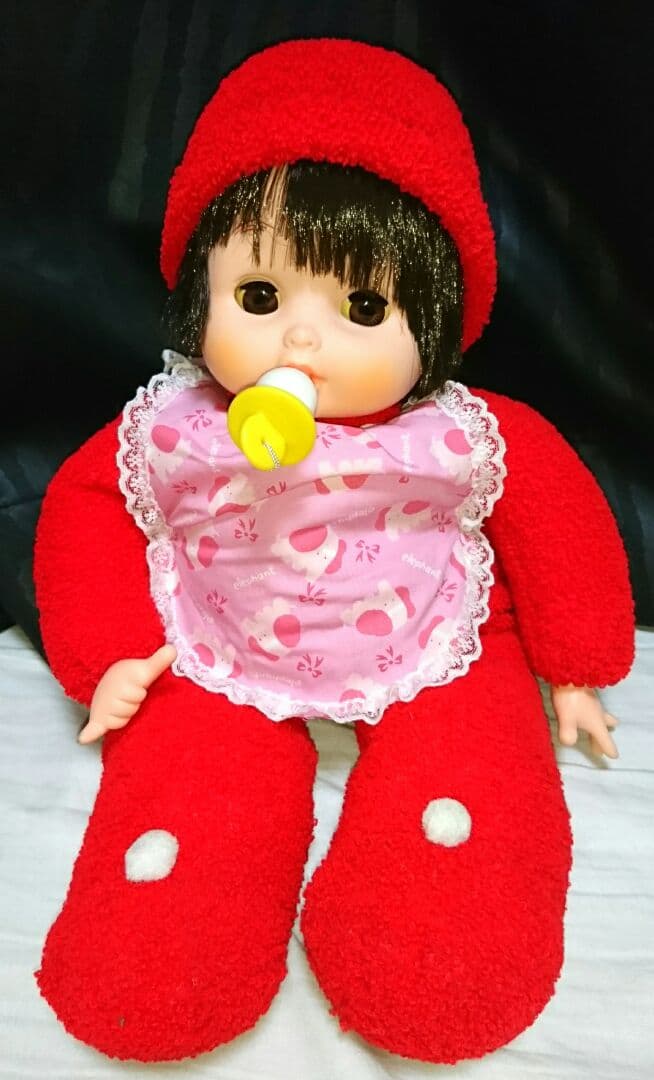 レア 新品 昭和 レトロ スリーピングアイ ベビー おしゃぶり 人形 赤ちゃん