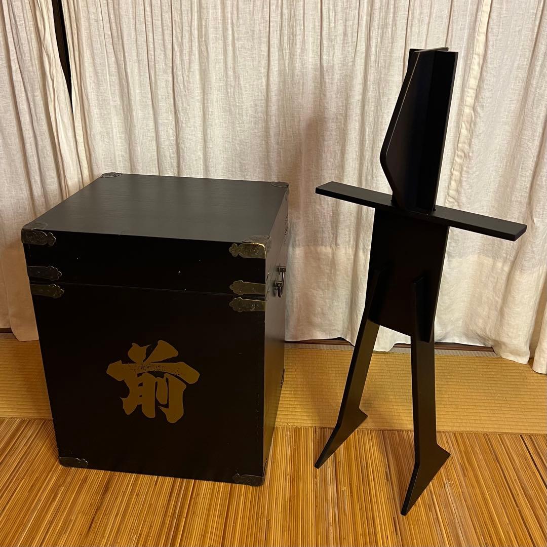 【環境大切さま専用】金陀美仏具足 鉄鎧【等身大•甲冑】鎧櫃、鎧立て 付き 一式