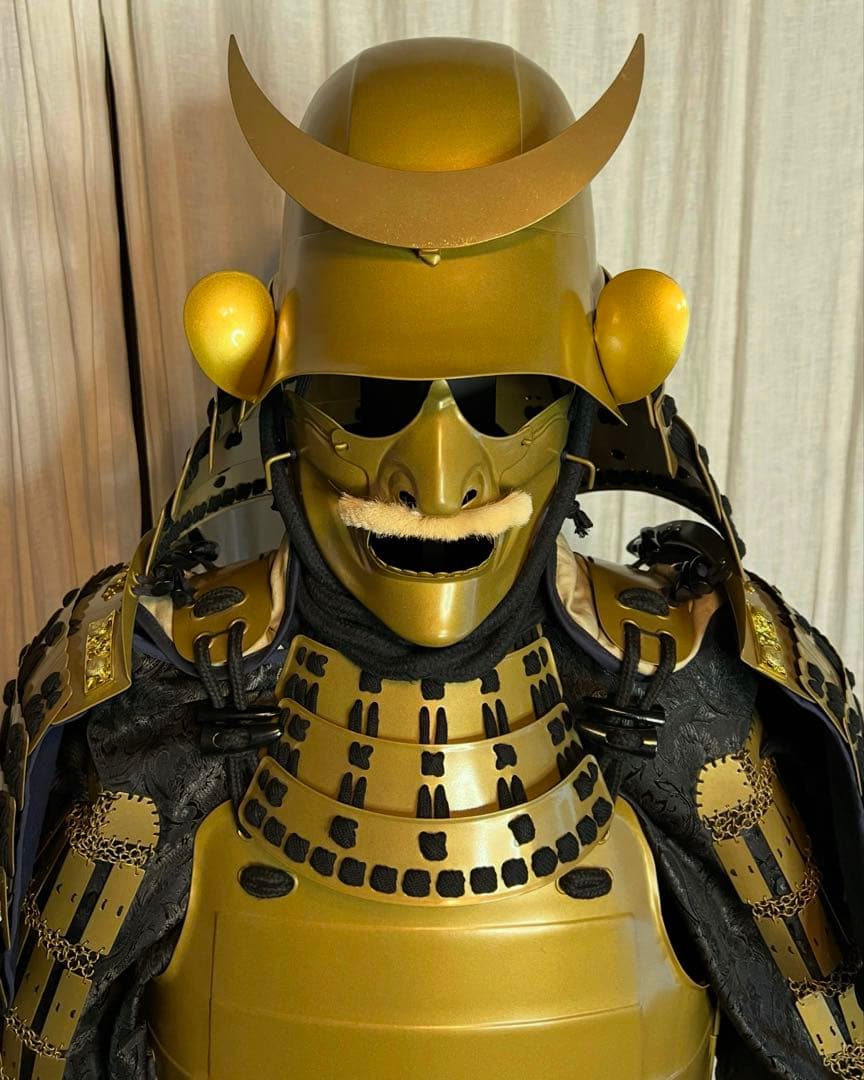 【環境大切さま専用】金陀美仏具足 鉄鎧【等身大•甲冑】鎧櫃、鎧立て 付き 一式
