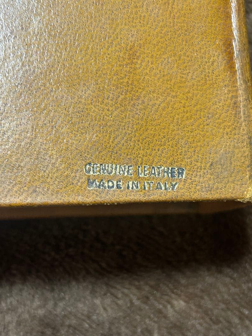 デッドストック 本革 イタリア製 ヴィンテージ ポーカーセット アンティーク