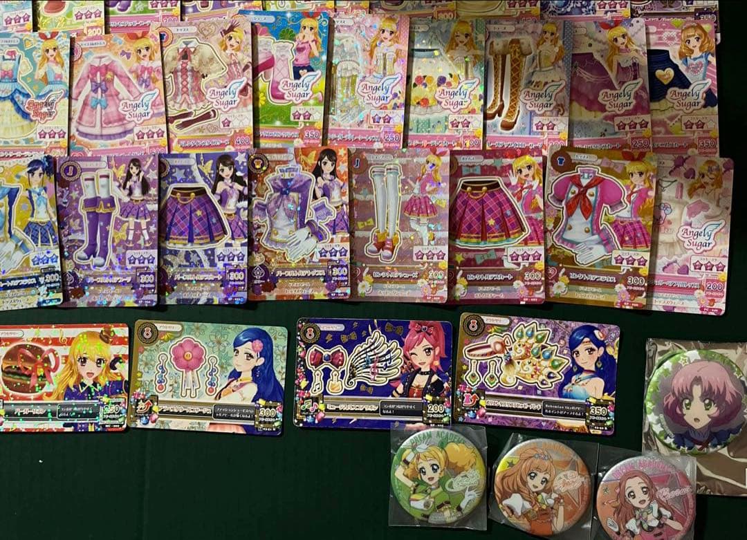 d*2様 アイカツカード 缶バッジ まとめ売り