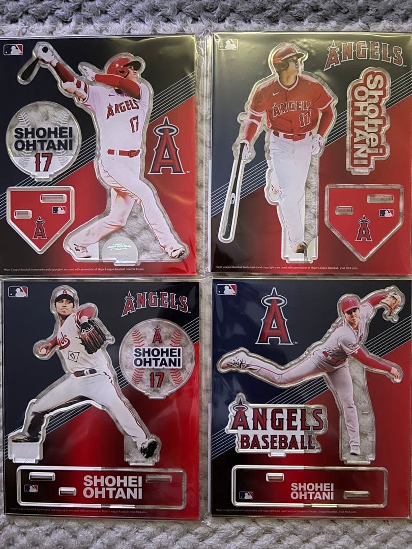 郵便局限定！大谷翔平　アクリルスタンド全4種類