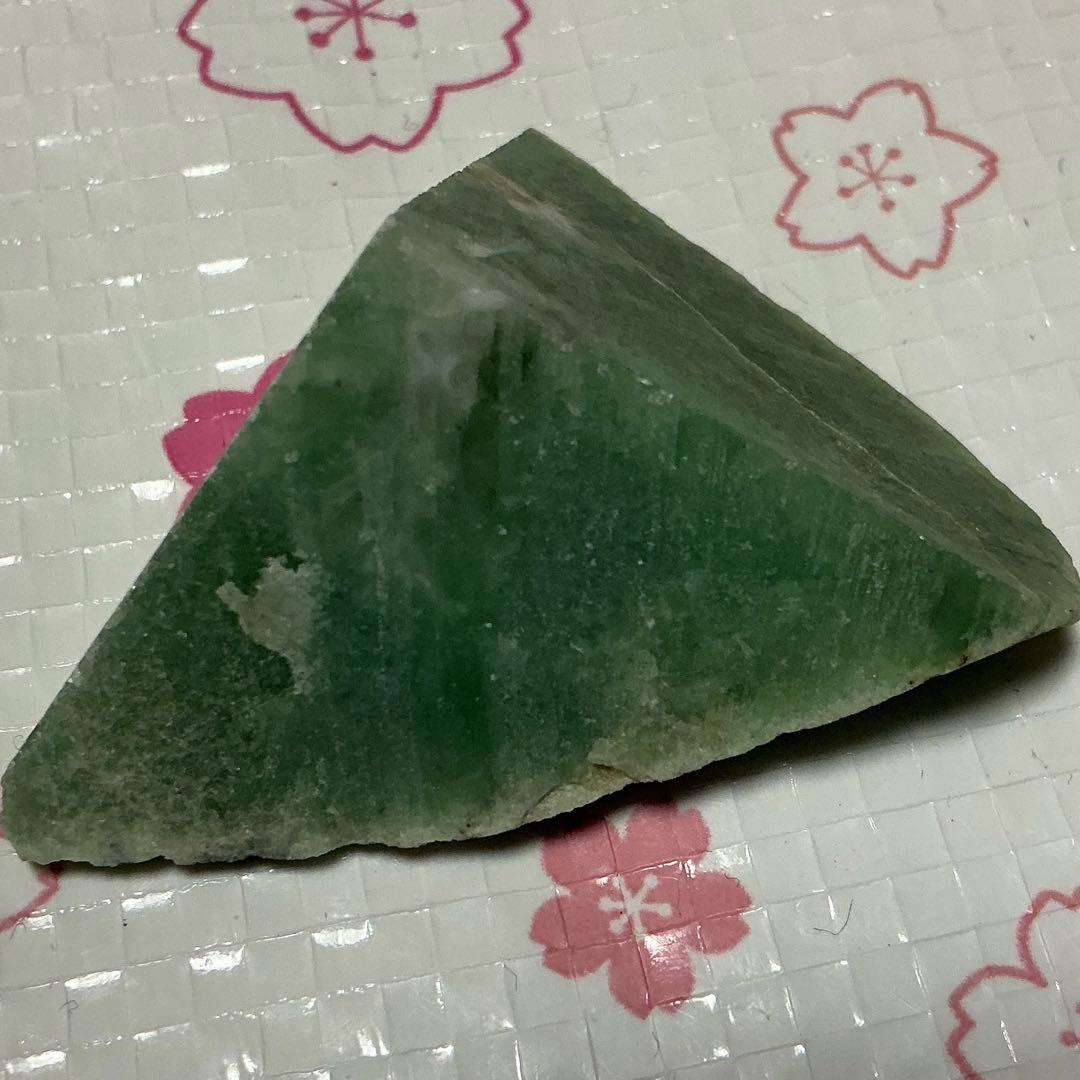 【専用】コン沢翡翠&金山翡翠　ティアドロップピアス　14kgf