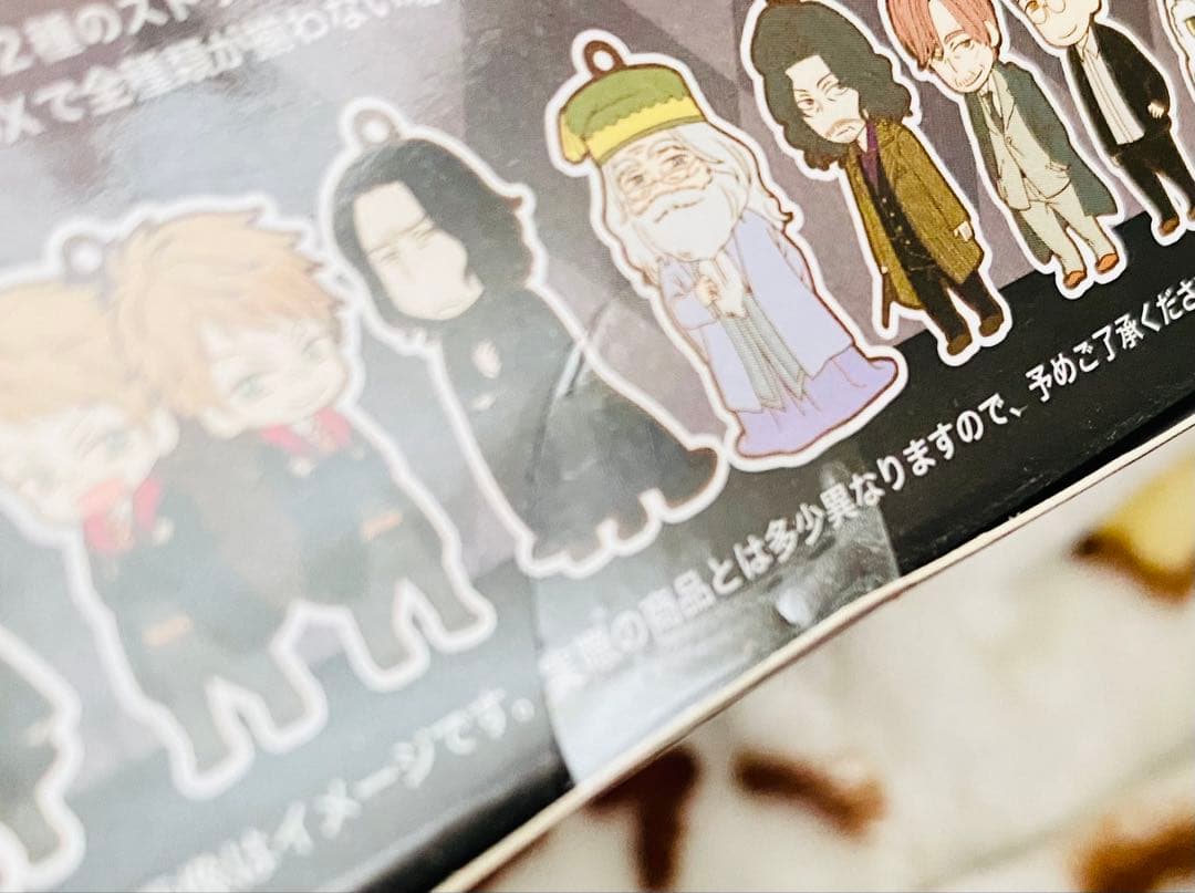 ハリーポッター　ラバーストラップ　BOX