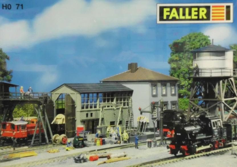 鉄道施設４点セット(faller HO 71)