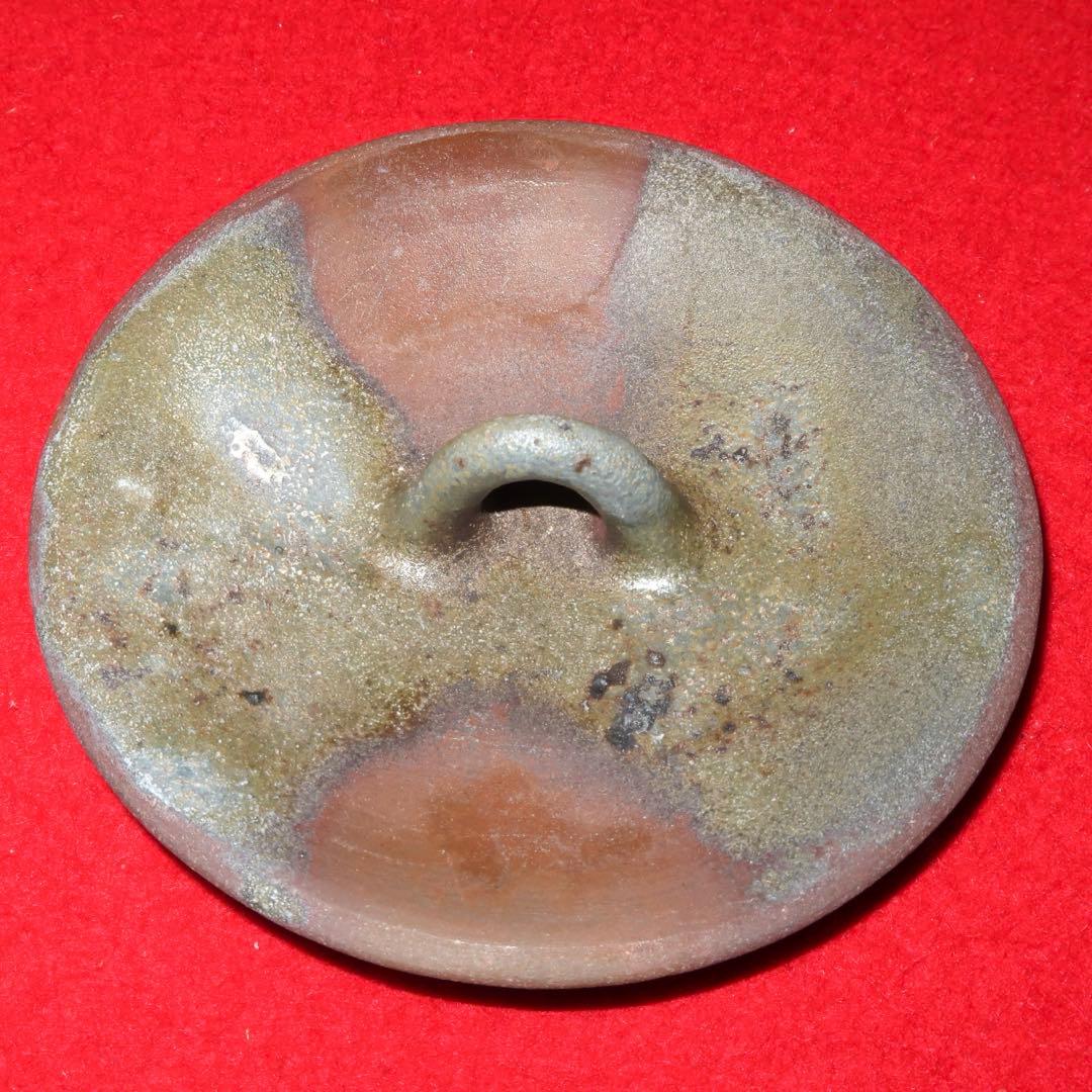 【茶道具】小西陶古作　備前焼　箪瓢水指