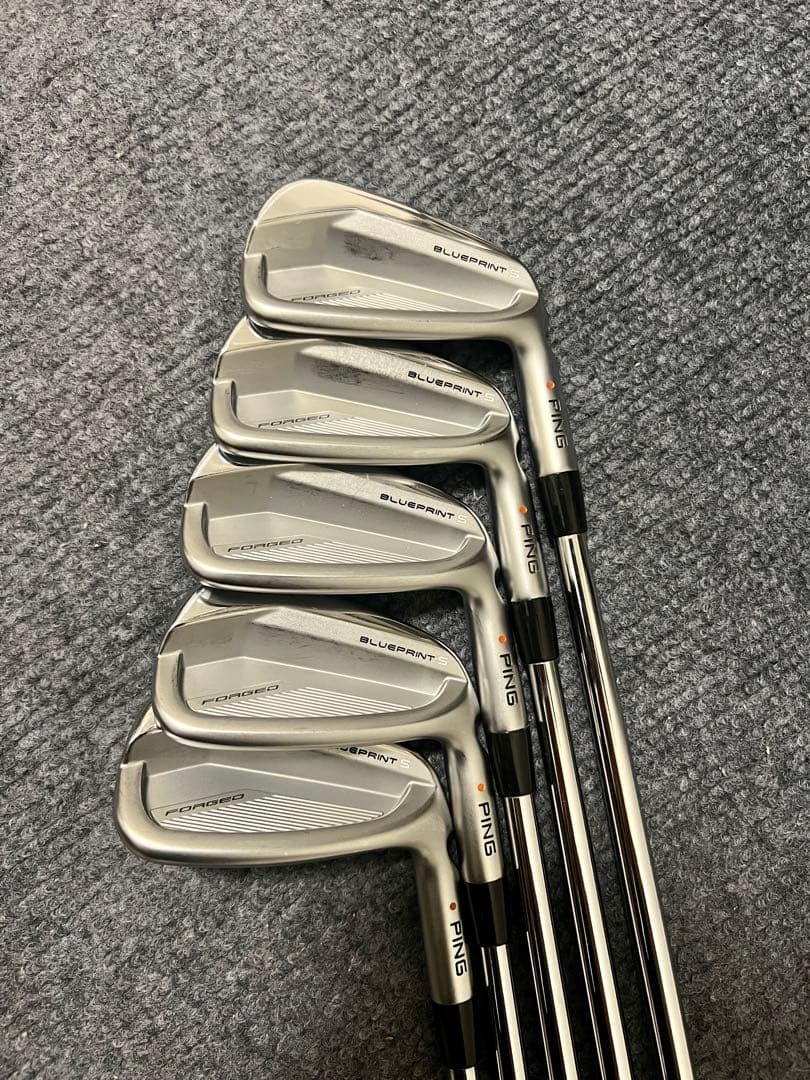 【希少120X】PING BlueprintS アイアン 6-W 5本セット