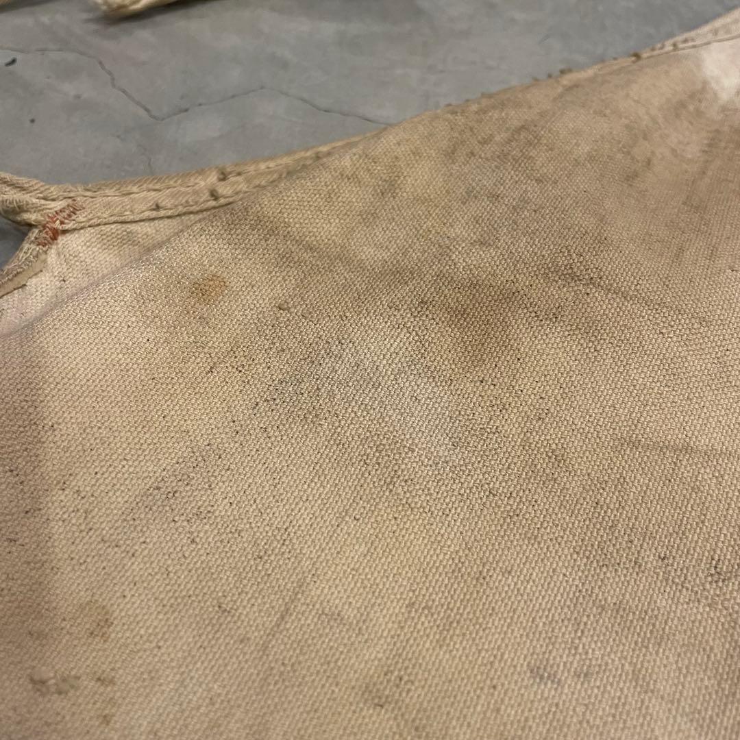 40s ニュースペーパー　ワークエプロン　ビンテージ　apron vintage