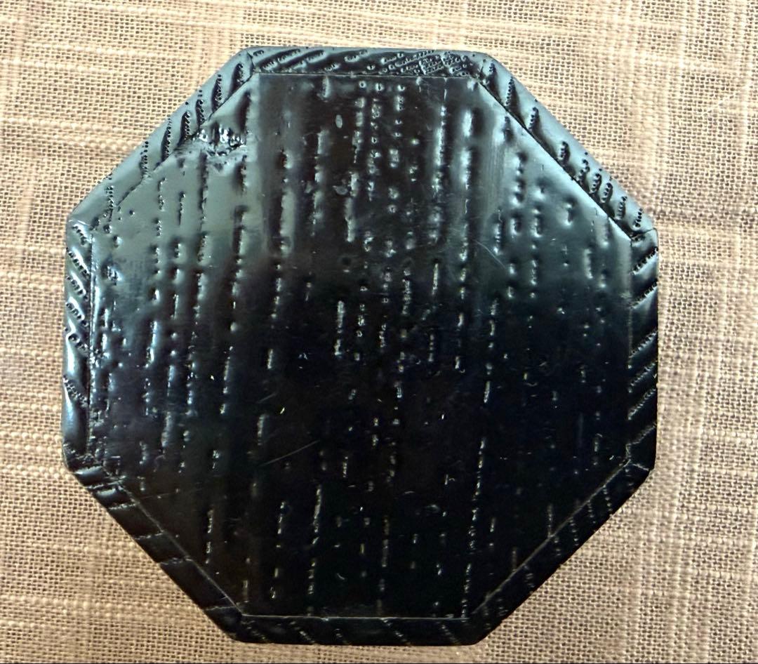 高橋峯房　八角棗　共箱　青貝　八卦文　　 美品　茶道具　茶入