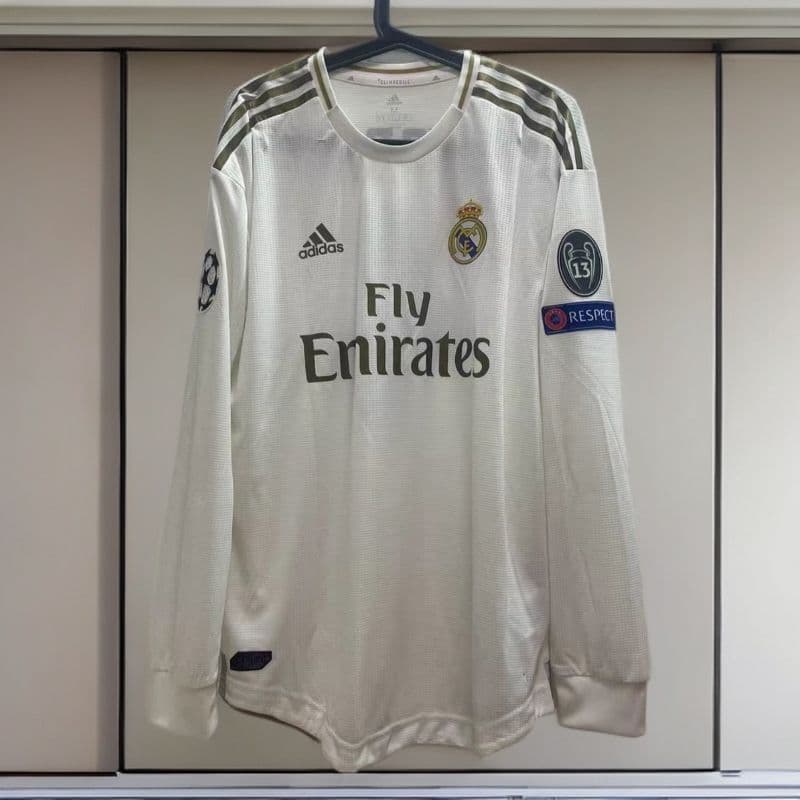 19-20 リアル・マドリード セリオ・ラモス 長袖 シャツ 4番