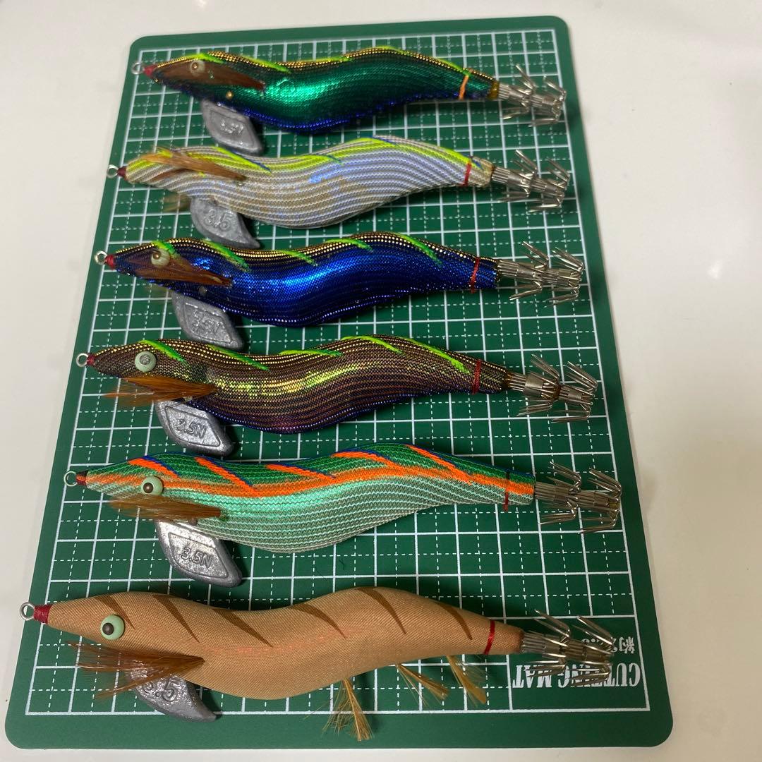 餌木猿ノーマル　6個セット