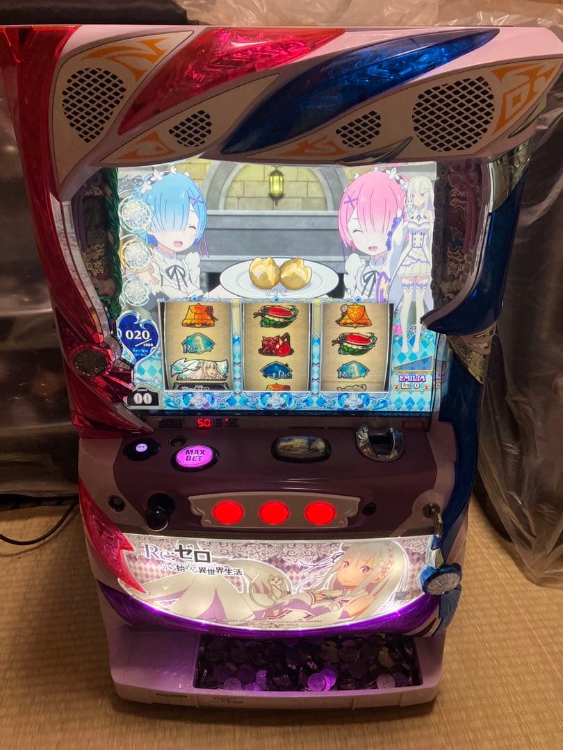 【送料込み】パチスロ実機　リゼロ　不要機付き