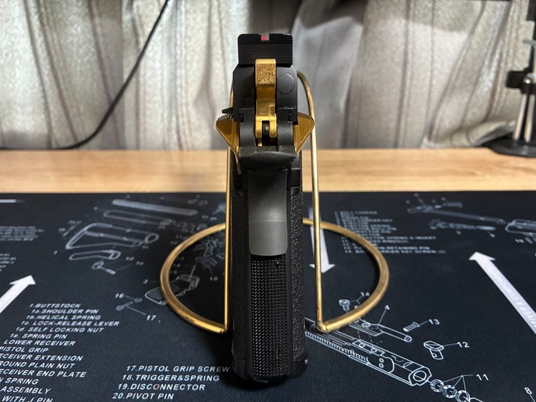 東京マルイ Hi-CAPA 5.1 ゴールドマッチ 本体＋マガジン4本セット