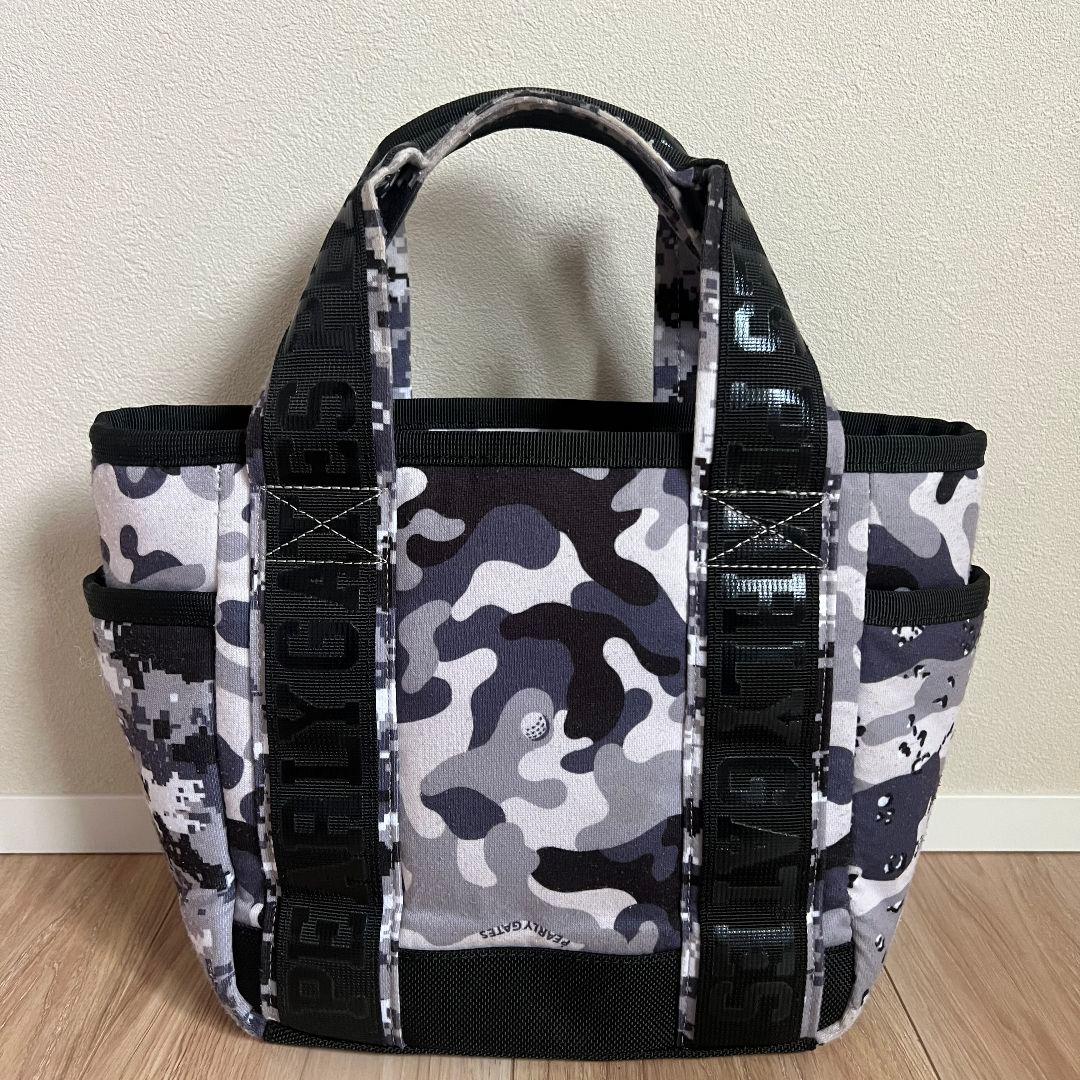 PEARLY GATES マルチチェック カモ柄カートバッグ　ゴルフ　カモフラ