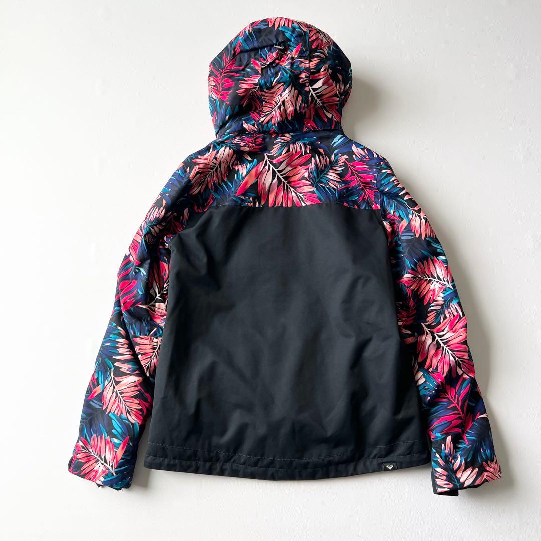 3250【美品】ROXY ジャケット 袖切替デザイン トロピカル　レディース