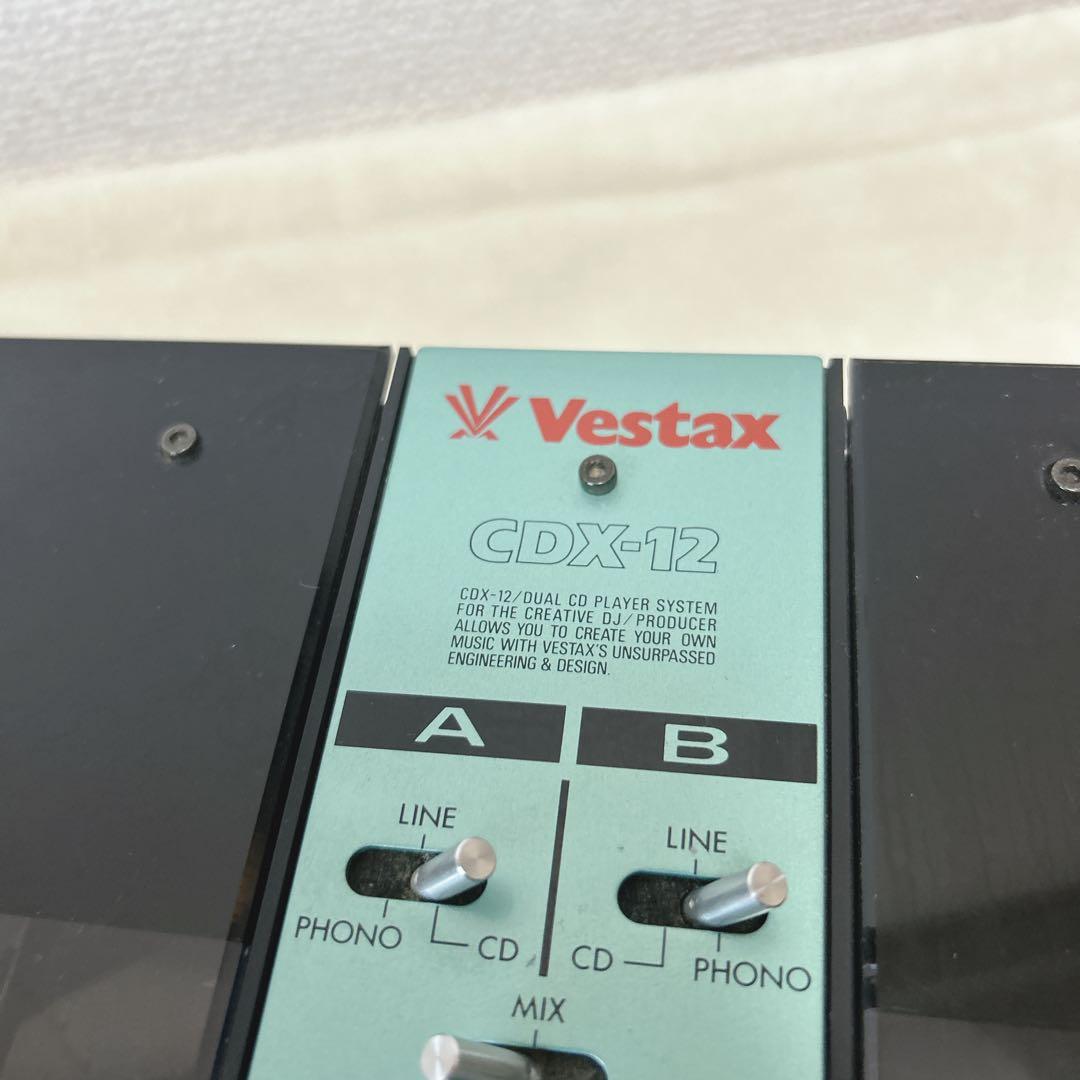 VESTAX ベスタックス CDX-12 CDプレーヤー CDJ ジャンク