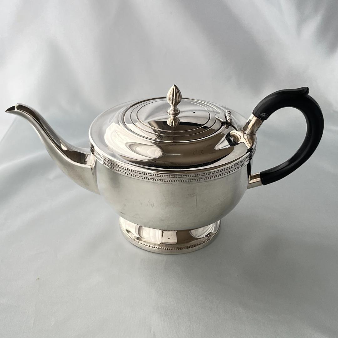 【英国】 ティーサービス 4点 【シルバープレート】