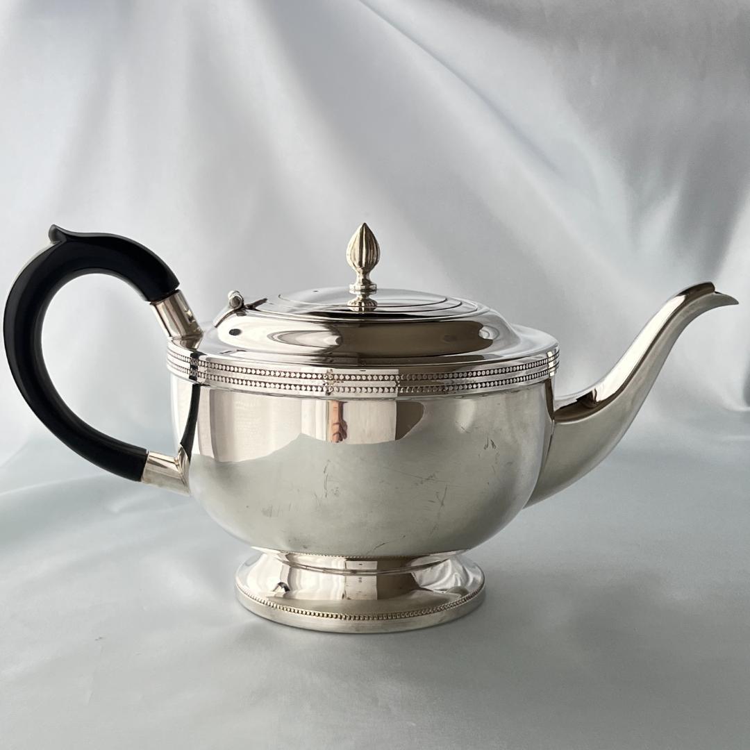 【英国】 ティーサービス 4点 【シルバープレート】