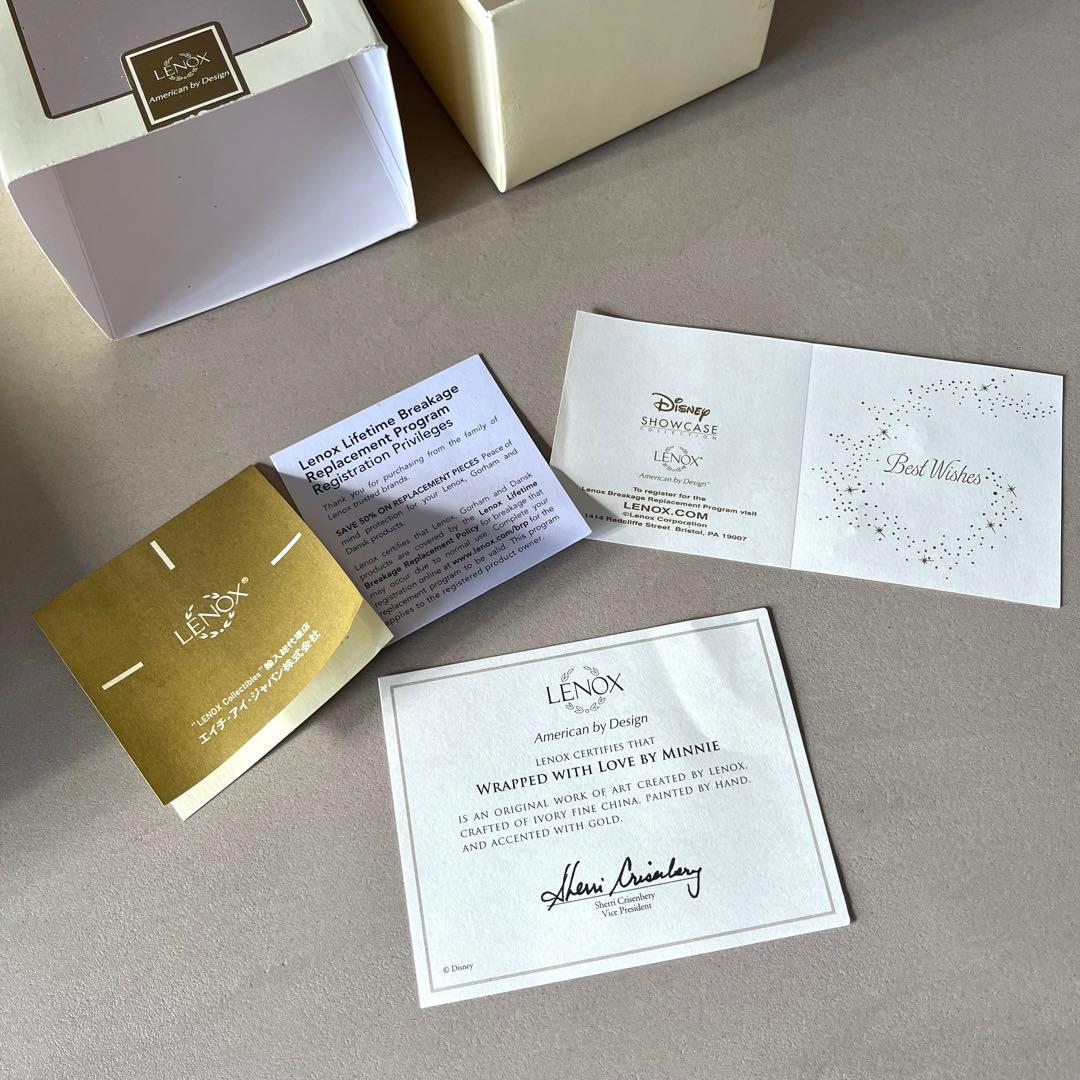 LENOX レノックス ディズニー ミッキー ミニー 誕生日 プレゼント 2個