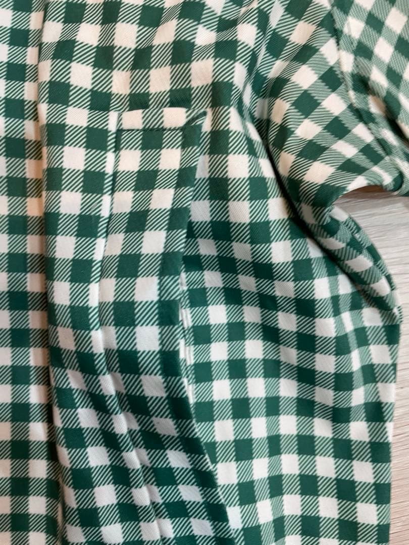 リエンダゴルフ　ギンガムチェック　ブルゾンMサイズ新品