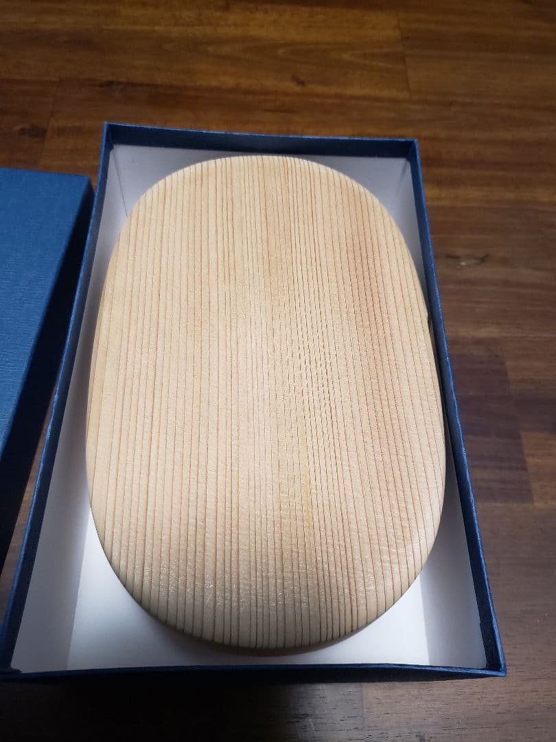 柴田慶信商店 白木 小判弁当箱中 慶信作