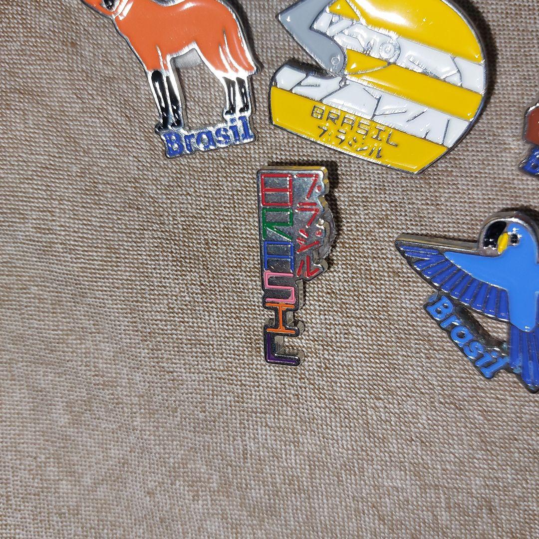 【プロフご一読】ゆき専用 ブラジル館 ピン \"2セット\" 非売品 大阪関西万博