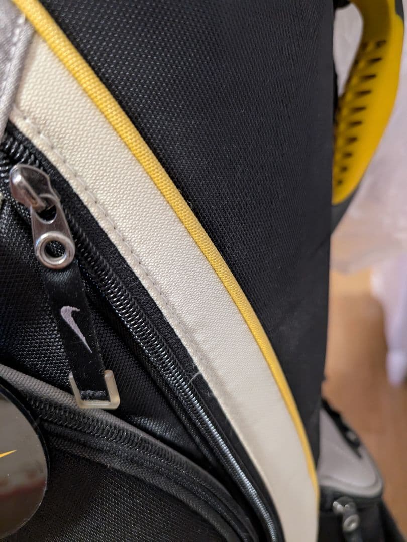 NIKE キャディバッグ ブラック/イエロー