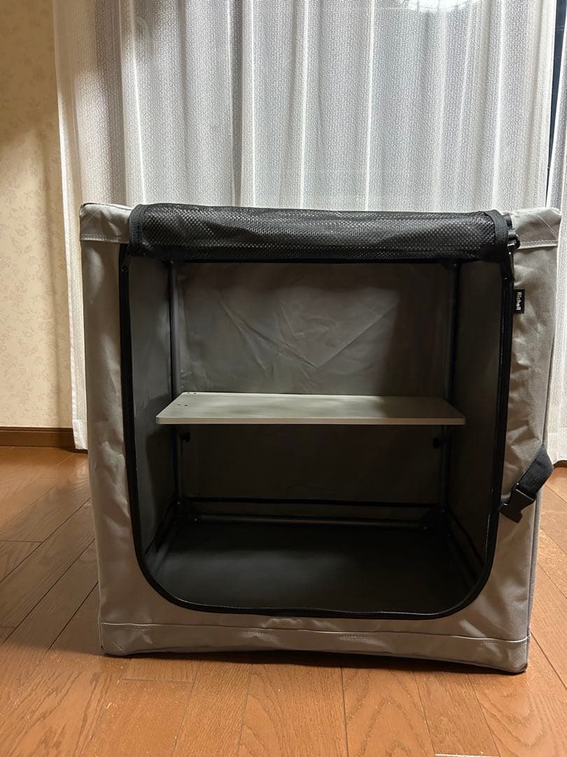 たためるキャットケージ　２段