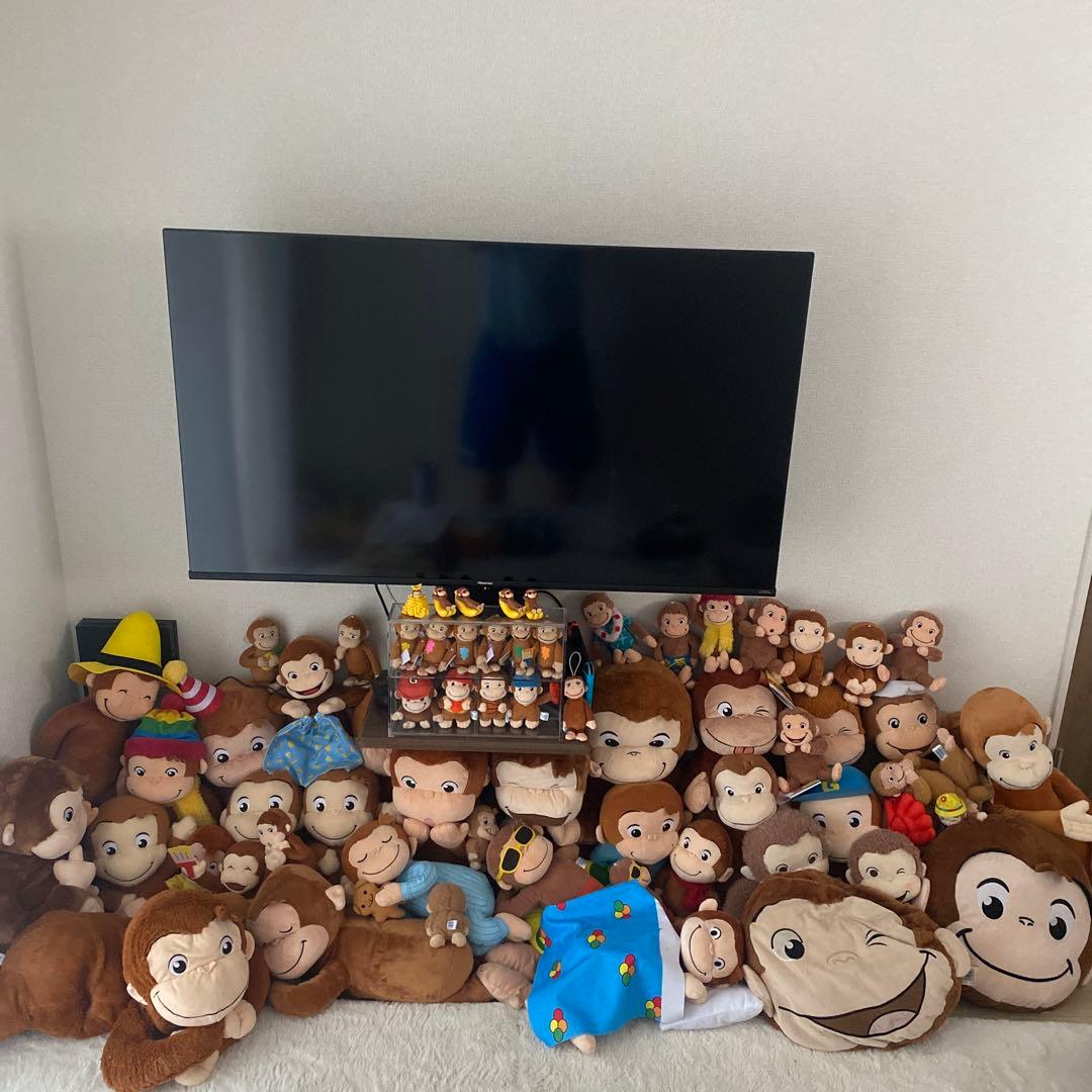 おさるのジョージ ぬいぐるみセット