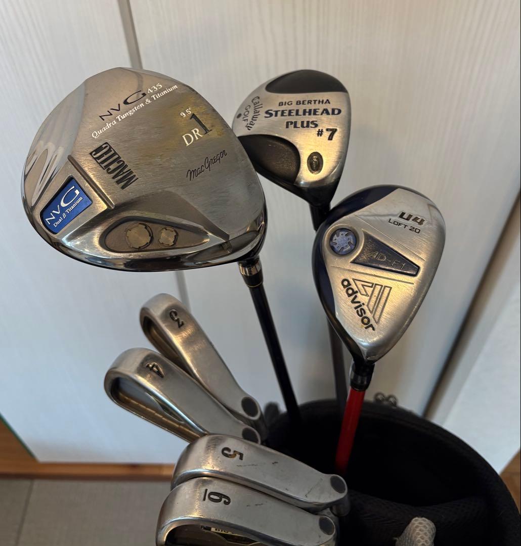 【初心者おすすめ】キャロウェイ　ゴルフバッグ　クラブセット　一式