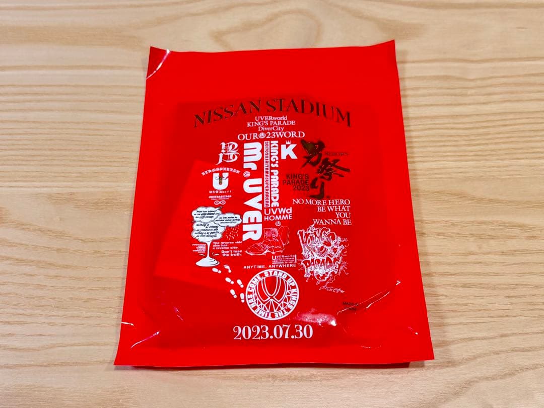 【新品未使用】UVERworld 2023日産スタジアム 男祭りグローブ