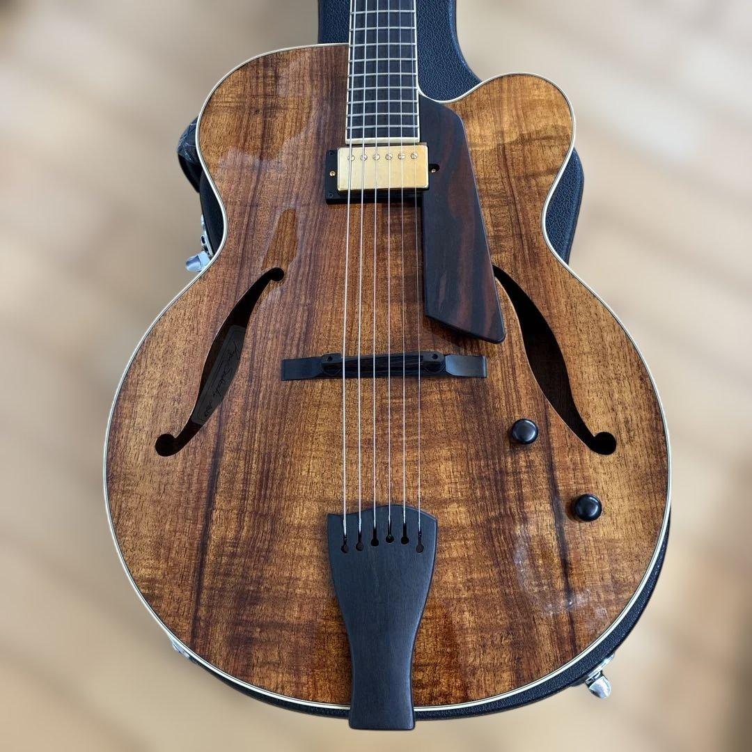 希少Sadowsky Jim Hall 12台限定koa材2024未使用フルアコ