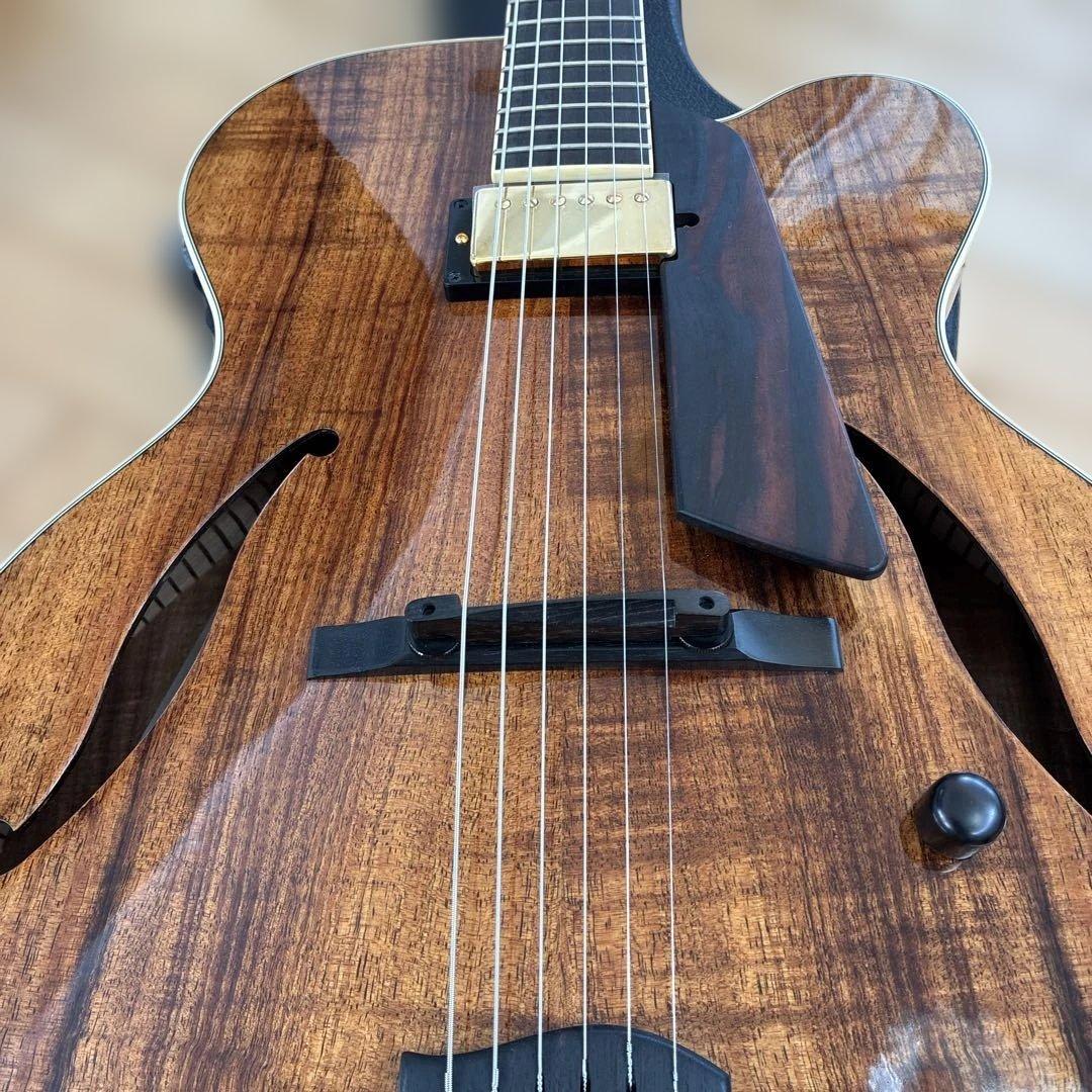 希少Sadowsky Jim Hall 12台限定koa材2024未使用フルアコ