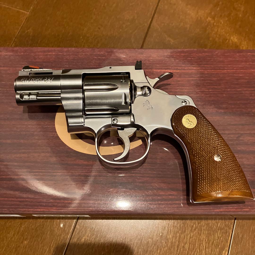 ☆お値下げ☆ タナカ　コルトパイソンRモデル　2.5インチ　ステンレス　ガスガン