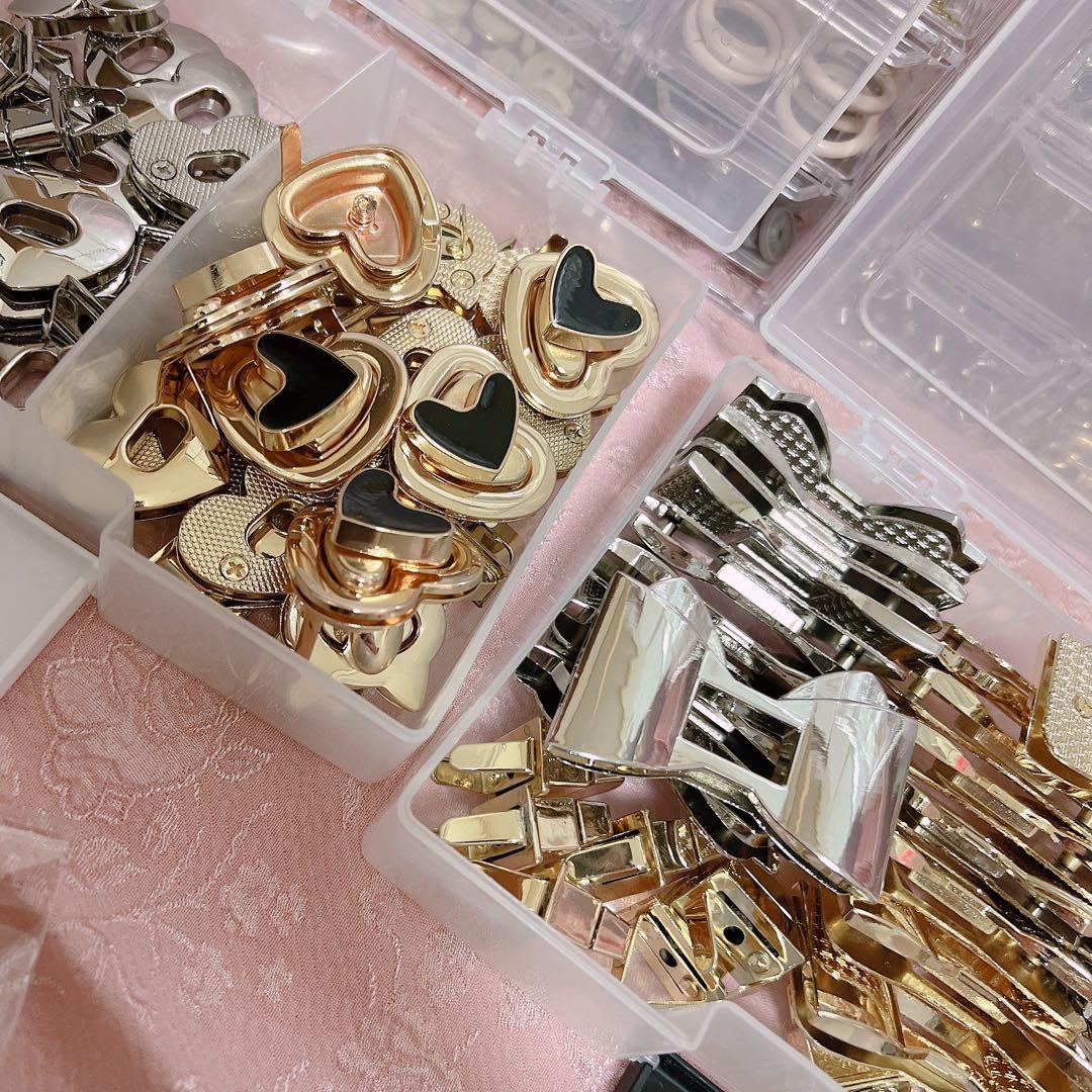 紙モノ コラージュ素材 ひねり金具 デザペ ステッカー コーナー金具 まとめ売り