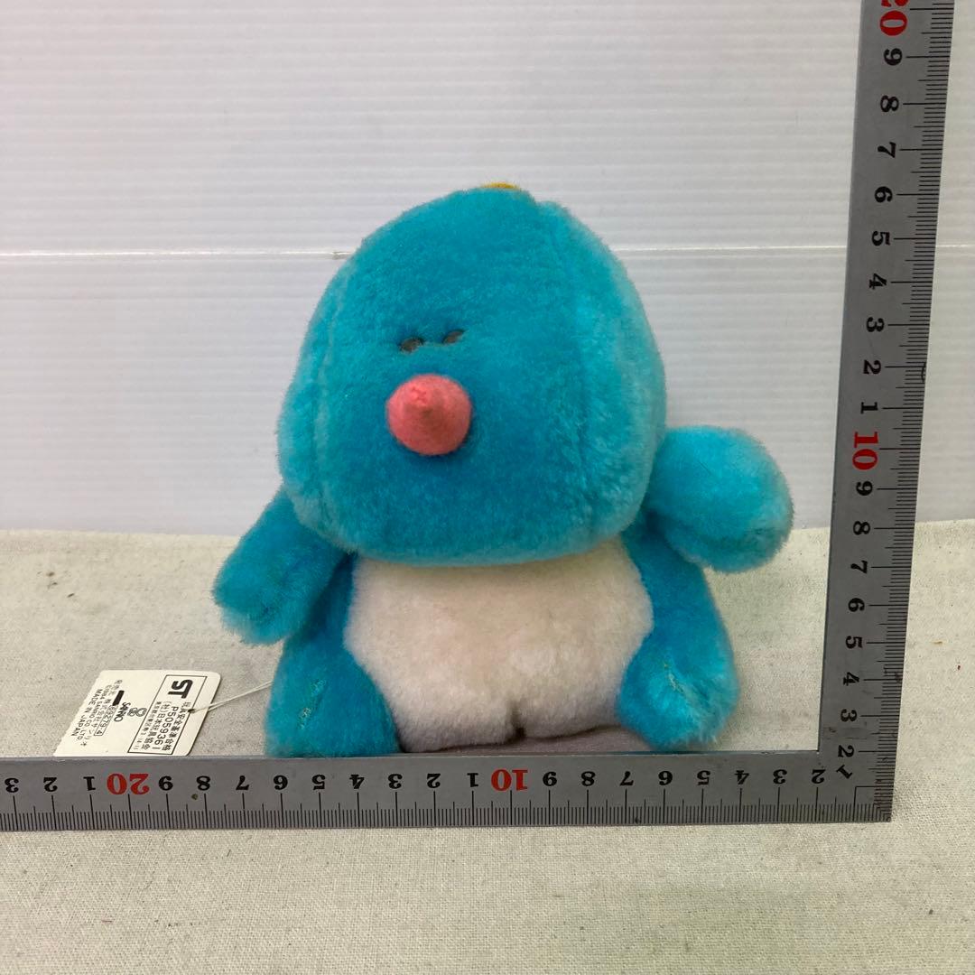 【激レア★タグ付き】サンリオ　SANRIO　恐竜　ぬいぐるみ　1984年製　希少
