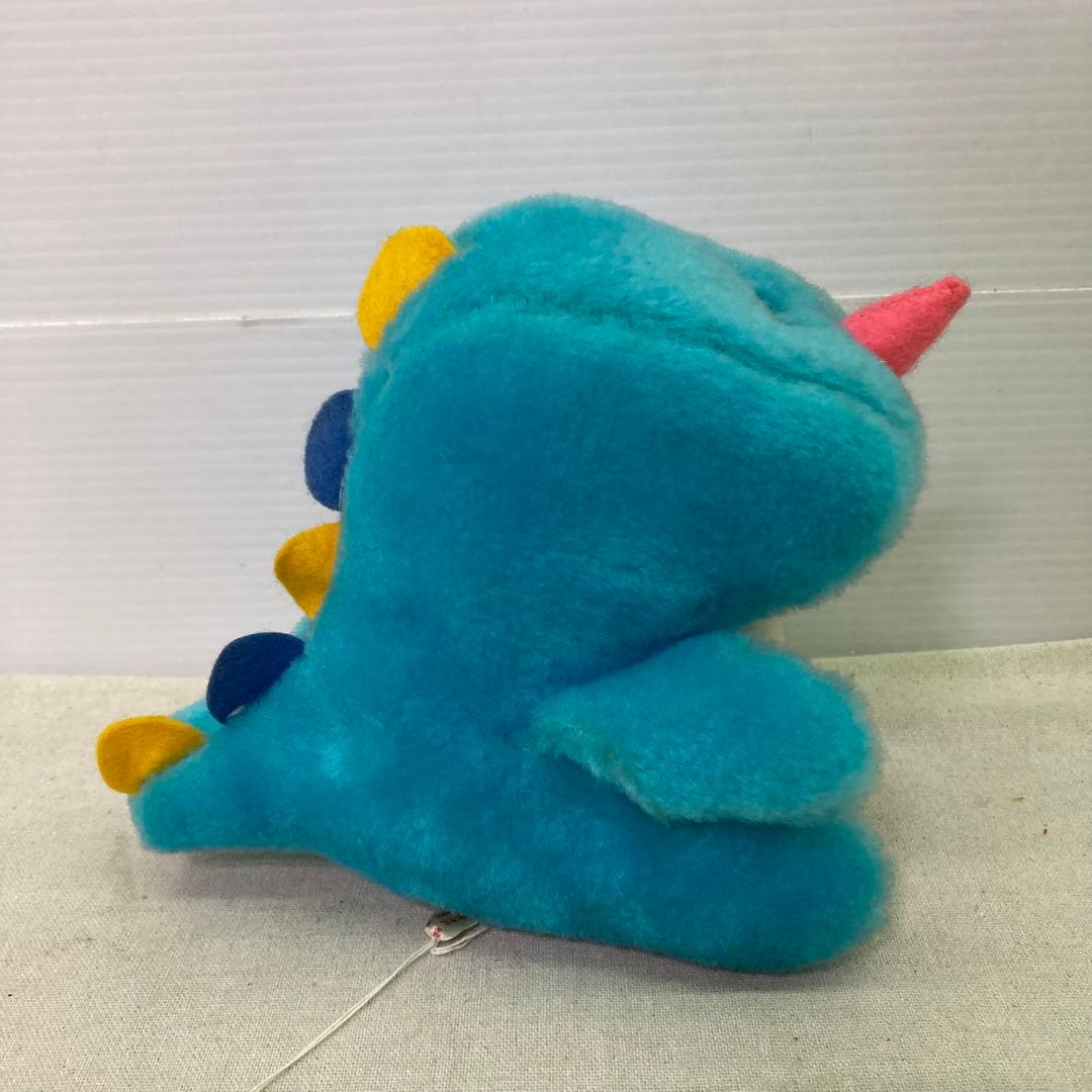 【激レア★タグ付き】サンリオ　SANRIO　恐竜　ぬいぐるみ　1984年製　希少