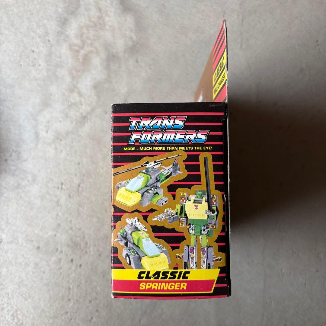 レア TRANSFORMERS CLASSIC SPRINGER G1 箱付き