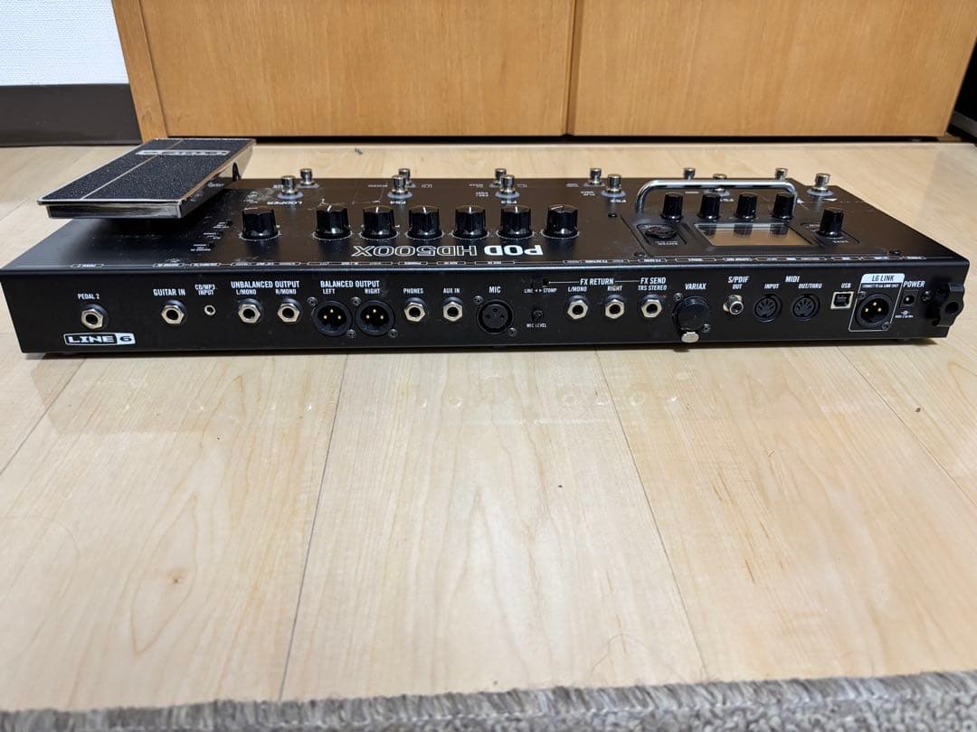 Line 6 POD HD500X ギターエフェクター【ジャンク】
