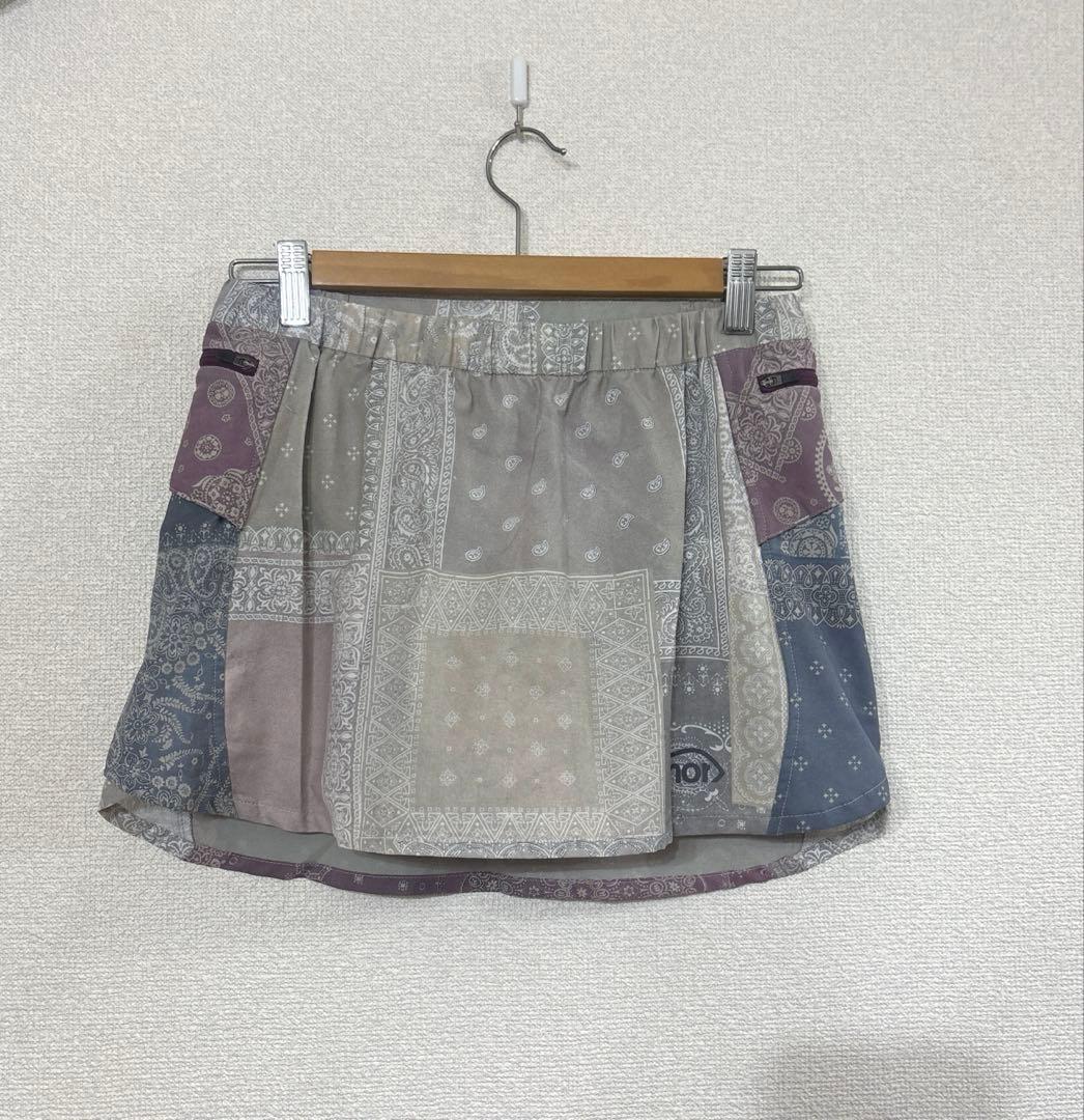 ranor☆バンダナスカート☆パッチワークカモフラ柄