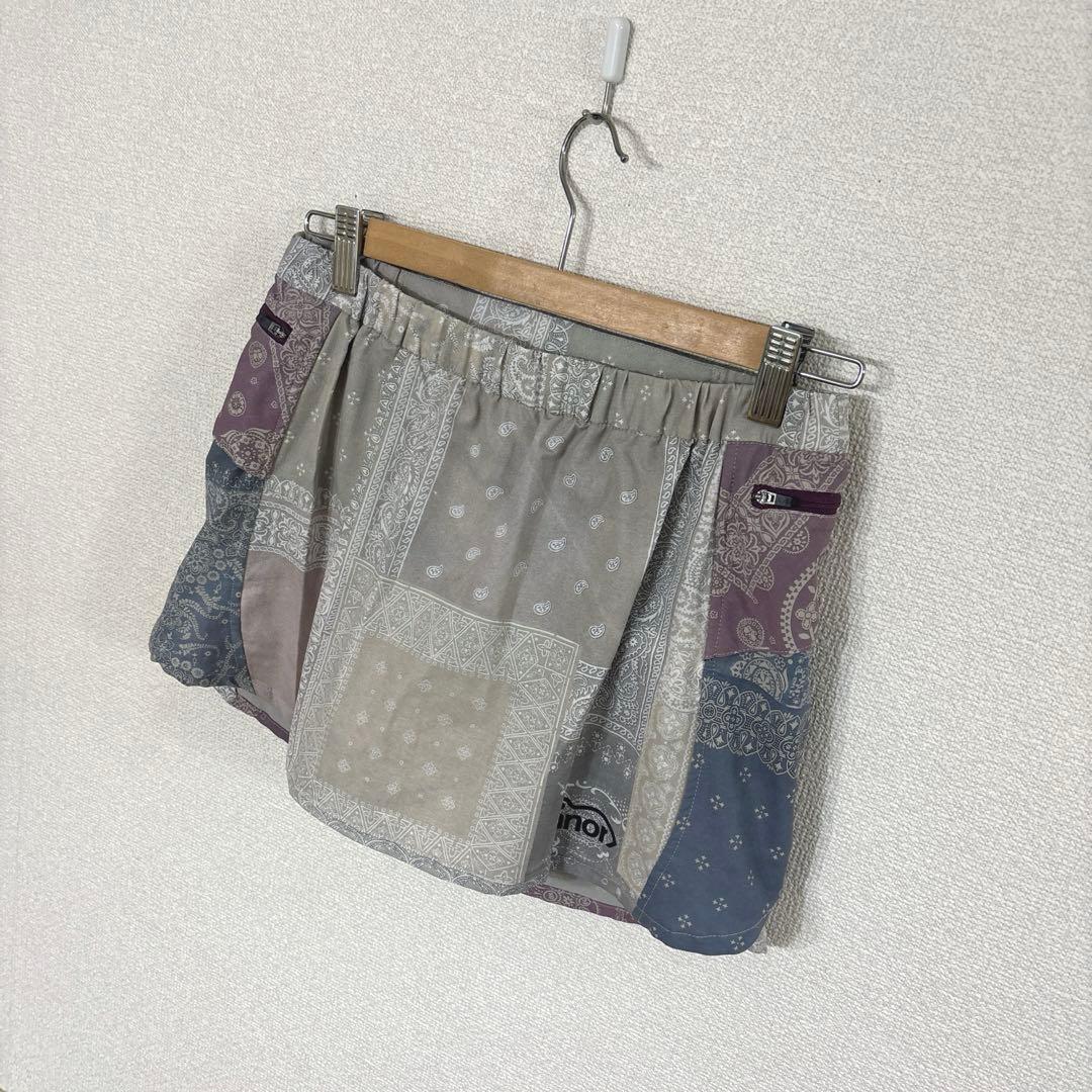 ranor☆バンダナスカート☆パッチワークカモフラ柄