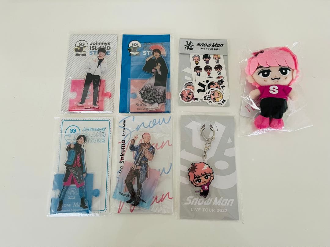  Man すのチル ぬいぐるみ アクキー アクスタ4体 ステッカーセット