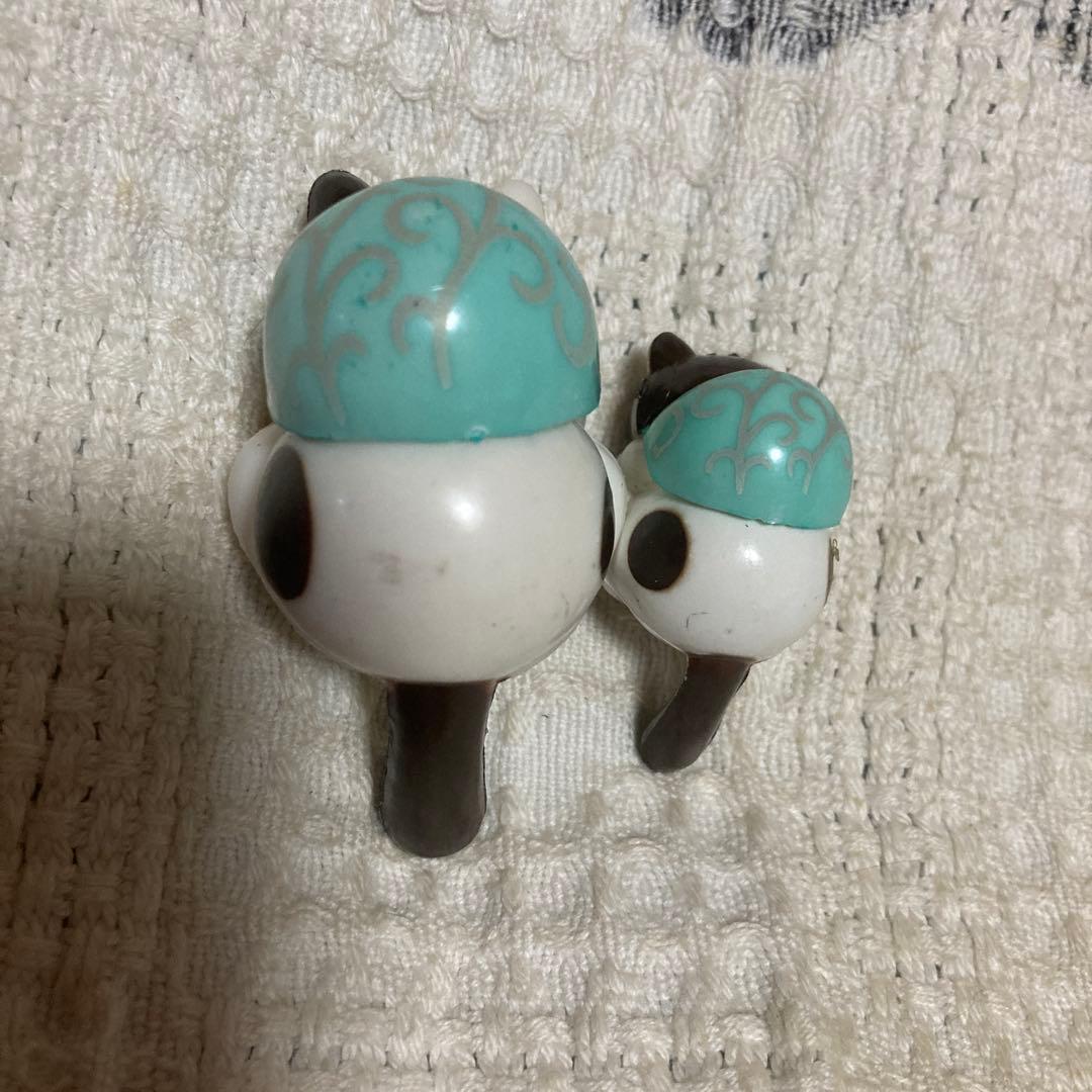 昭和レトロ　コップのフチ　 猫　引っ掛けマスコット　 撮影＆確認のため開封した