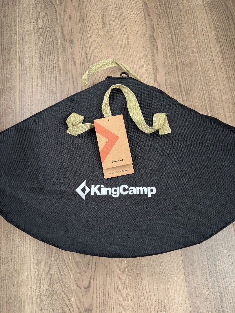 KingCamp 折りたたみテーブル　円卓　アウトドア　ワンポールテントテーブル