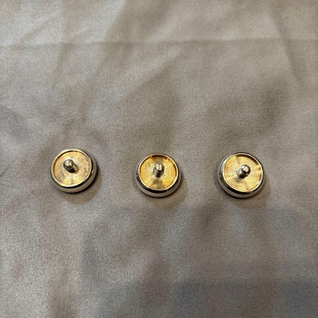 トランペット用ピストンカスタムボタン